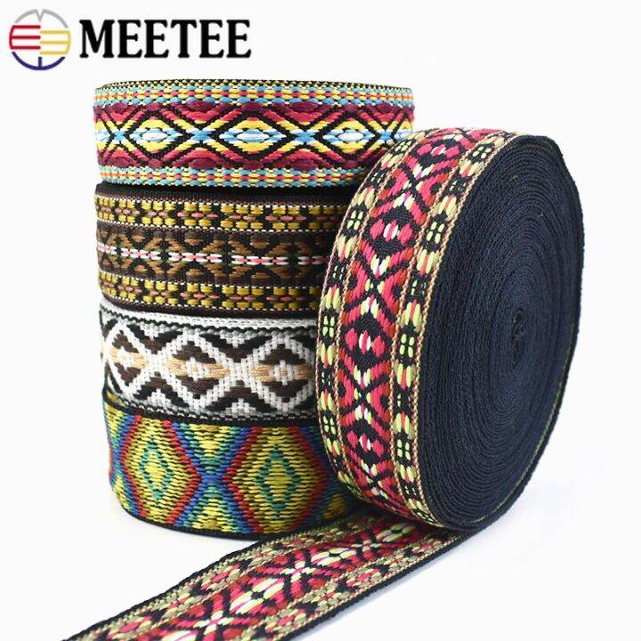 5meters-30-38mm-jacquard-weing-tapes-ethnic-lace-rions-for-bag-strap-sewing-tape-bias-binding-diy-garment-accessories