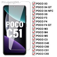 11D Tempered Glass For Xiaomi Poco X5 X4 X3 NFC F3 F4 GT Screen Protector POCO M3 M4 M5 Pro M5S C3 C40 C50 C51 C55 Safety Glass