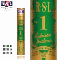 1หลอด12ชิ้นสีทอง RSL หมายเลขทัวร์ทองคำ1สปีด77ลูกลูกขนไก่แบดมินตันลูกกระสุน RSL NO.1ลูกขนเป็ดคุณภาพสูงสำหรับทัวร์นาเมนต์ขนนกทนทานคงที่12ชิ้น