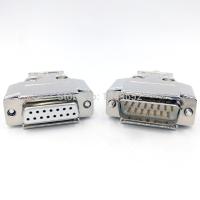 DB15 VGA data connector matel case  Parallel Port 2Row 15pin male&amp;female MD232 Adapters