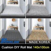 เบาะรองนั่ง Parklon สำหรับห้องนั่งเล่น Matras Gulung,เสื่อรองคลานแบบ DIY ขนาด140X100ซม. พีวีซีแท้4ดีไซน์