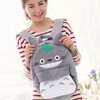 25/35ซมมาใหม่ล่าสุดเป้สะพายหลังตุ๊กตา Totoro น่ารักสร้างสรรค์ตลกน่ารักกระเป๋านักเรียนนุ่มเด็กสาวการ์ตูนกระเป๋าใส่เหรียญของขวัญน่ารัก