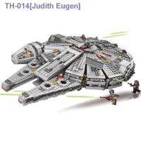 ۞ Compatible with LEGO Star Wars Millennium Falcon spacecraft educational assembling childrens toys difficult boys gifts