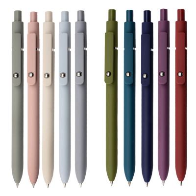 ZENNYTH 10 Pcs Quick Dry Gel Ink Pens Retractable Ink Pens Rolling Ball Gel Ink Pens Smooth Writing Pens