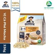 HOT DEAL Thức Uống Yến Mạch Quaker 3in1 Vị Cà Phê Mocha Và Các Vị Khác