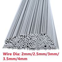 5PCS 0.5 Meter Long 304 Stainless Steel Spring Wire Dia 2mm/2.5mm/3mm/3.5mm/4mm Straight Spring Hard Steel Wire*500mm Length Coil Springs