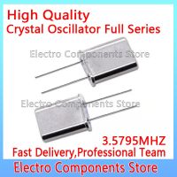 5PCS/Lot 3.5795MHZ Crystal Oscillator 3.579545MHZ 2Pin DIP-2P Crystal Resonator HC-49U 3.5795M 2P Passive Quartz Resonator