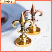 FLYING สีทึบทึบ ตราประทับตราประทับขี้ผึ้ง โลหะสำหรับตกแต่ง ที่ปิดผนึกสี ของเก่าแบบโบราณ ตราประทับปิดผนึกขี้ผึ้ง คำเชิญงานแต่งงาน