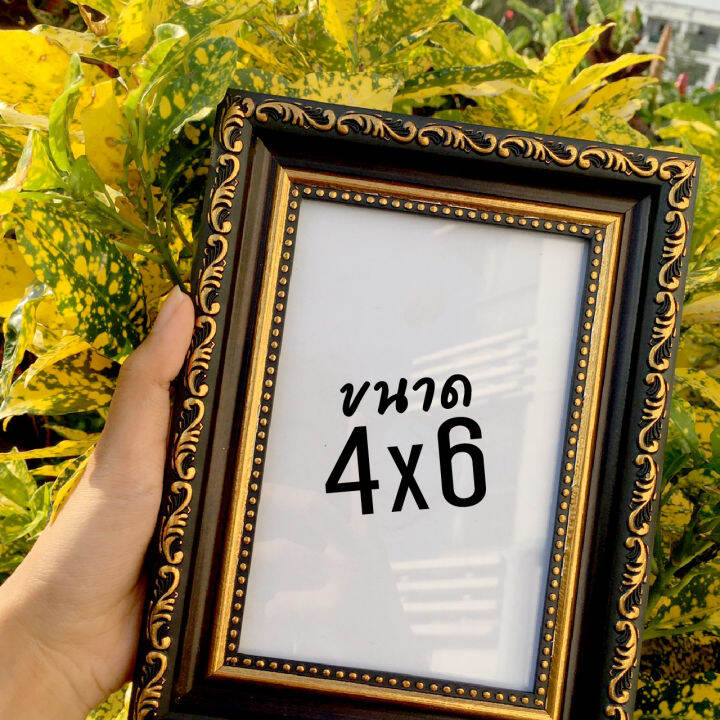 กรอบรูปขนาด-4x6นิ้ว-กรอบรูปแต่งบ้าน-ตั้งโชว์-ไม้อย่างดี-ทรงเหลี่ยม-สามารถตั้งแนวตั้ง-แนวนอนได้-พร้อมหูแขวน-สวย-ดูดิ-ประดับบ้าน