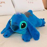 Gratis Ongkir 55/75Cm Lilo &amp; Stitch ตุ๊กตาผ้ากำมะหยี่หมอนตุ๊กตาสัตว์จำลองขนาดใหญ่สำหรับของขวัญวันเกิดเด็กนอนของขวัญวันวาเลนไทน์