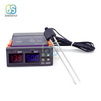 STC-3029 LED Digital Humidity Controller 12V 24V 110V 220V 10A ควบคุมความชื้นในดิน Waterproof Soil Sensor Probe 0-100 RH