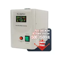 เครื่องแปลงไฟ1Kva อินเวอร์เตอร์12V ออฟกริด Dc ไป Ac อินเวอร์เตอร์500Va ซายน์คลื่นขึ้นบริสุทธิ์700W 500W 300W