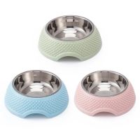 Fruit Dog Bowl Convenient Stainless Steel Bowls Dog Plate Water Dogs Food Bowl Puppy Cat Bowl Feeder Dogs Water Bowl Drinker