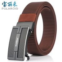 ENNIU outdoor sports nylon belt belt man young students contracted automatic buckle belts ❅