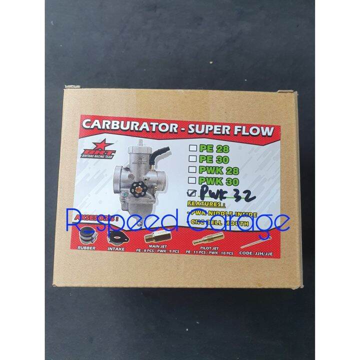 SUPER FLOW CARBURETOR KARBURATOR BRT PWK 32 Lazada Indonesia