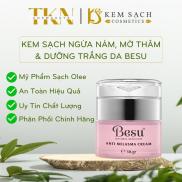 Kem Sạch Ngừa Nám, Mờ Thâm & Dưỡng Trắng Da Besu, Đánh Bay Nám