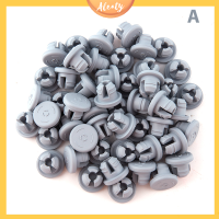 Aleaty? 50pcs 20mm butyl stopper ฝาครอบยางทางการแพทย์สำหรับขวดฉีดยาง