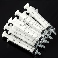 hot【DT】☏◈  2023 New 5/10/50/100pcs Medium 10mL Plastic Hydroponics Pets Feeding Disposable Measuring Nutrient Syringe