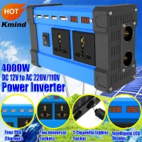 600W 12V ถึง110V 220V ไฟฟ้าในรถยนต์ซายน์เวฟอินเวอร์เตอร์12 110 220 230V ไปยัง AC หม้อแปลงพลังงานแสงอาทิตย์300W 50Hz 60Hz 4000W