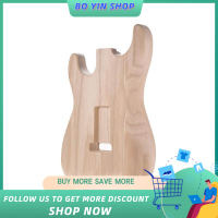 ST01-TM Unfinished Handcrafted Guitar Body Candlenut Wood Electric Guitar Body Guitar Barrel Replacement Parts