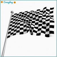 ☒ 3ftx5ft Racing Checkered Flag Bright Color Fadeless Polyester Fabric Flag with