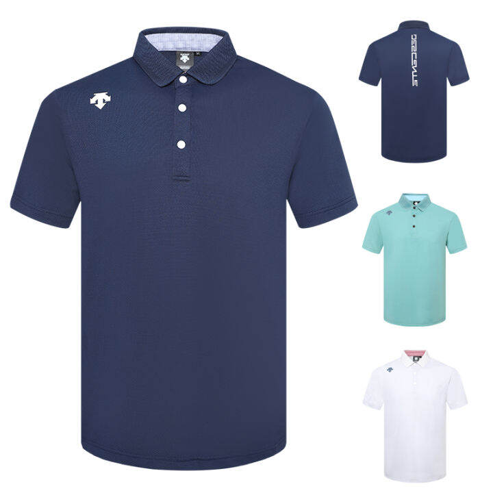 DESCENTE JL PG UA golf clothing men's short sleeve Tshirt breathable