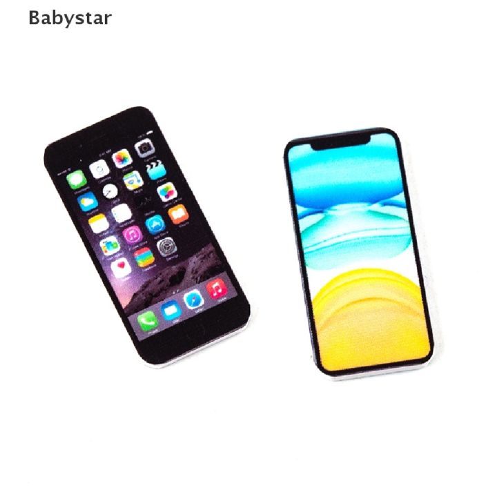 babystar-โมเดลโทรศัพท์มือถือจิ๋ว-1-12-สําหรับบ้านตุ๊กตา-bjd-blyth