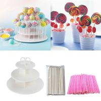 【hot】 1pcs Lolipop Display Set Transparent Rack Tray Wedding Birthday ！ 1