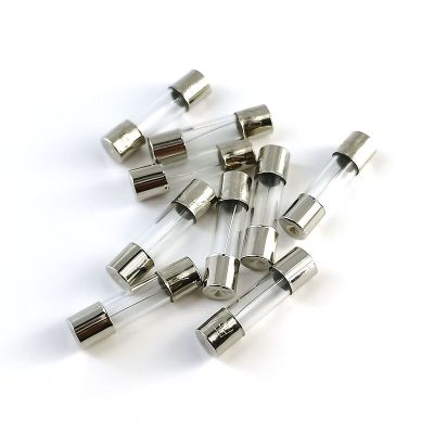 10Pcs Set Glass Fuse 5x20mm Quick Blow AMP Tube Fuse Fast-blow Glass Fuses 0.5A 1A 2A 3A 5A 8A 10A 15A 20A 30A Fuses Accessories