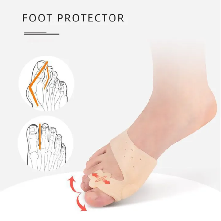 Preferme Silicone Hallux Valgus Corrector Bunions Corrector Toe