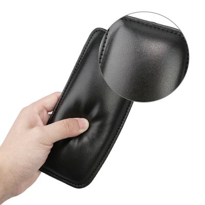 Universal Leather Knee Pad for Car Interior Pillow Comfortable Elastic Cushion Memory Foam Leg Pad Thigh Support Car Accessories