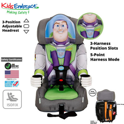 คาร์ซีทสำหรับเด็กโต ลาย Buzz Lightyear ใช้ได้ตั้งแต่ 2 ขวบถึง 8 ขวบ KidsEmbrace NickelodeonBuzz Lightyear Booster Car Se