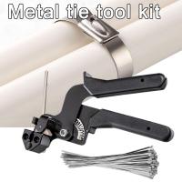 2023 Cable Ties Plier Fastening Strap Cutting Tool Cutter Tension Automatic Zip Gun Stainless Steel Locking Tie Hand Wrap Tool-qlcaee181