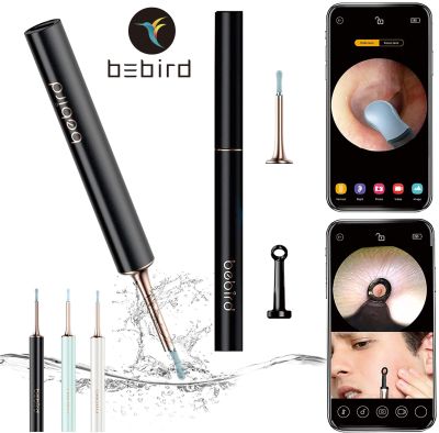 Bebird T15 Wirelless Visual Ear Cleaner 2 in 1 Acne Wax Removal Tool HD1080P Otoscope IP67 Waterproof Endoscope