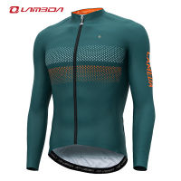 LAMEDA Winter Cycling Jersey Long Sleeve Thermal Fleece Woman Men Reflective Bicycle Maillot Mtb Road Windproof Bike Jacket