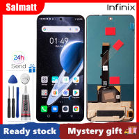 Salmatt หน้าจอ TFT สำหรับ Infinix Zero X สัมผัสหน้าจอ LCD หน้าจอดิจิตอลแทนการประกอบสำหรับ Infinix Zero X Pro X6810/X6811ที่มีกรอบกลางสำหรับ Infinix Zero X