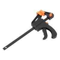 【】 zsdcpt NICEYARD Ratchet Quick Release Quick Squeeze Clamp Carpentry Wooden Board Clip Tool Holder Fixed Clip