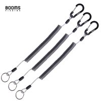 ✓⊕ Booms Fishing T01 Heavy Duty Fishing Lanyard for Boating Ropes with Camping Carabiner Secure Lock Fishing Tools