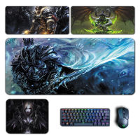 Gaming World of Warcraft Large Mouse WOW LichKing DH DR Mousepad Computer Laptop Gamer Pad PC Gaming Anime Accessories Desk Mat