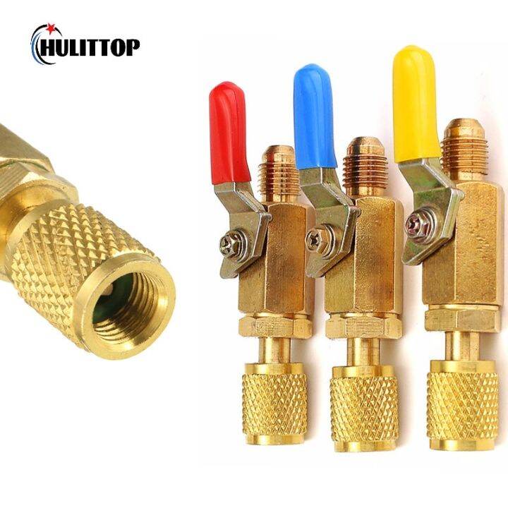 Air Hose Straight Ball Valve Brass Ball Valve Connector For Air ...