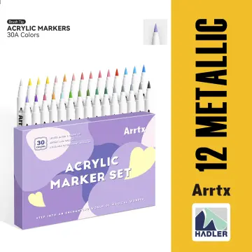 Arrtx Alcohol Brush Markers, Limited Edition Marker Set with a