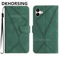 DKHORSING เคสโทรศัพท์หนังกระเป๋าเงินแบบกลับด้านได้ PU นิ่มหนัง A05S A05ใหม่สำหรับ A05s ซัมซุงเคสแบบตั้งได้สำหรับธุรกิจฝาหลัง SAMSUNGA05 2023