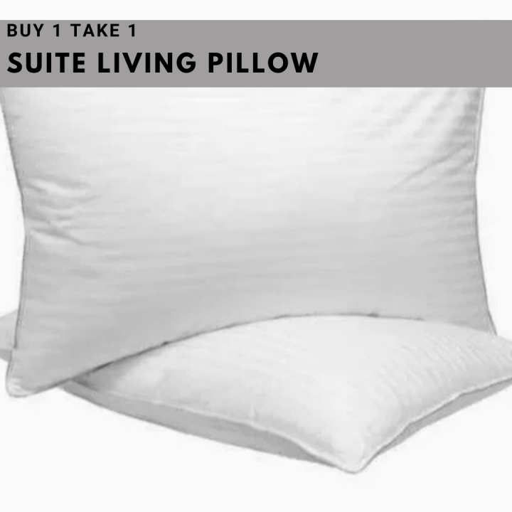 BUY 1 TAKE 1 King Size Hotel Grade Pillows 20" x 36" Lazada PH