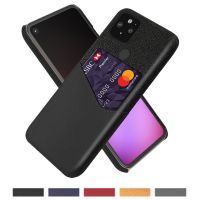 Card Slots Cover Business Funda Capa For Google Pixel 7 6 Pro 5 4A 5A 3A 4 3 2 XL Pixel3a Pixel4a 5G Pixel5a Pixel5 Phone Case