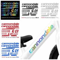 CANNONDALE สติกเกอร์กรอบรูปลอกสำหรับจักรยานเสือภูเขา/ถนนจักรยานตกแต่ง Cannondale สติกเกอร์ไวนิลขี่จักรยาน