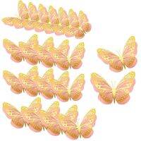 20Piece 2 Giant Paper Butterfly Stickers Big Butterfly Wall Decorations Set ,3 Size