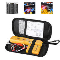 RJ11 Network Line Finder Cable Tracker Tester Electric Wire Tracer With Zip-Up Pouch Networking Tool Cable Tracker