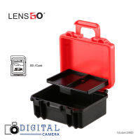 กล่องใส่การ์ด LENSGO D800 MINI BATTERY 2SD CASE