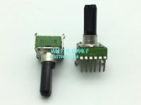 Taiwan alpha rk12 Potentiometer Dual 6-pin b50k shaft length 18mm half shaft