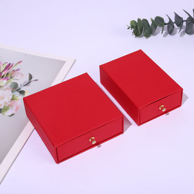 Necklace Rivet Package Gift Case Box Simple Jewellry Accessories Jewelry Box Drawer Jewelry